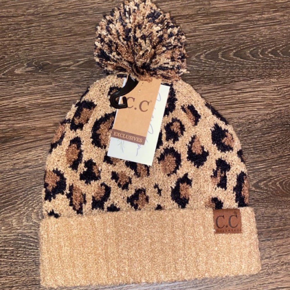 CC Beanie | Cheetah Print | NEW!